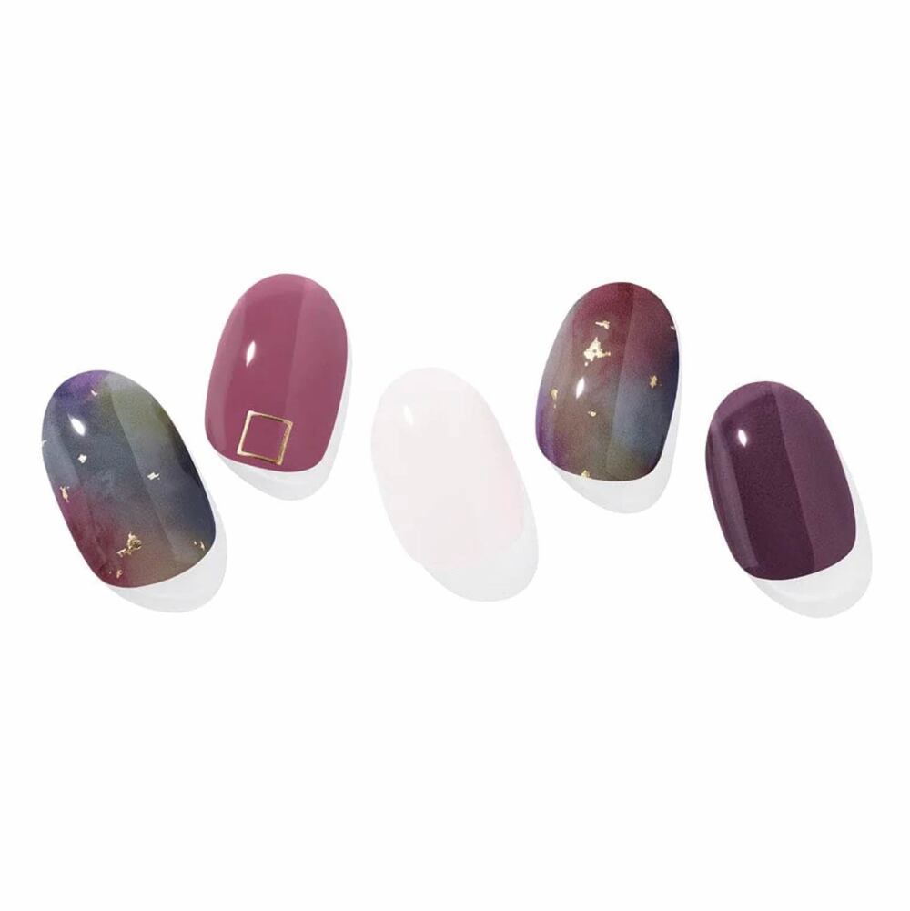 Ohora N Tie-Dye Semi Cured Gel Nail Polish Strips ND-341